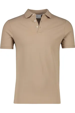 Born with Appetite Polo bruin effen