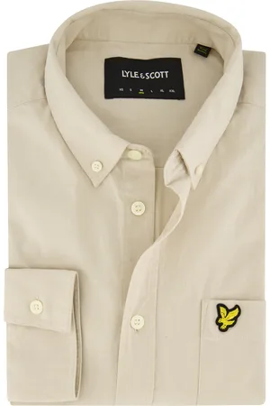 Lyle &amp; scott Overhemd normale fit katoen borstzak