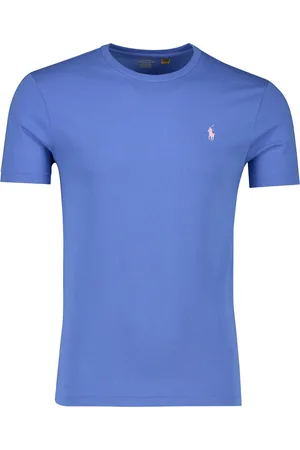 Ralph Lauren T-shirt ronde hals Custom Slim Fit 100% katoen