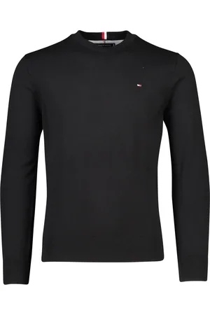 Tommy Hilfiger Trui Big&Tall ronde hals effen katoen