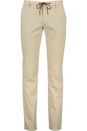 Alberto Broek licht jump slim fit chino elastische band