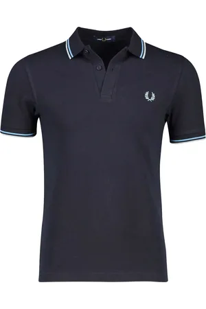 Fred Perry Polo normale fit navy uni 100% katoen
