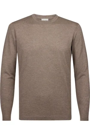 Profuomo Lange mouwen T-shirt effen normale fit