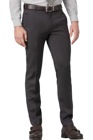 Meyer Wollen pantalon Bonn effen wol