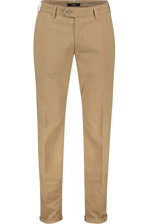 Eurex Katoenen chino effen