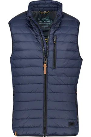 Camel Active Bodywarmer opstaande kraag navy