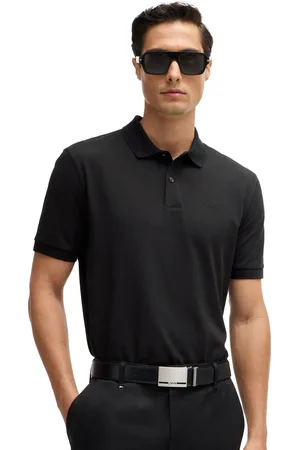 HUGO BOSS Boss Black Pallas polo wijde fit effen katoen