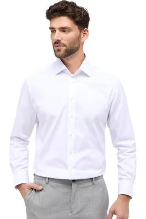 ETERNA Overhemd mouwlengte 7 Modern Fit strijkvrij