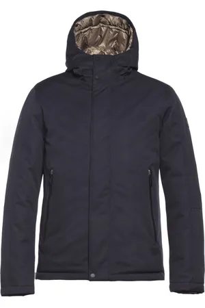Reset Winterjas effen rits + knoop normale fit