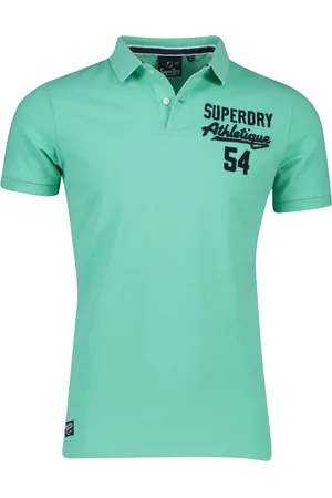 Superdry Polo normale fit effen katoen