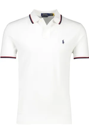 Ralph Lauren Polo slim fit effen met details katoen