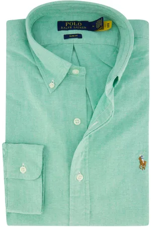 Ralph Lauren Overhemd mint katoen