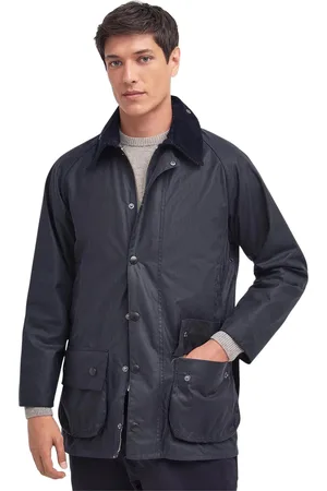 Barbour Waxjas navy Beaufort