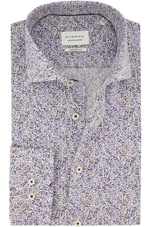 ETERNA Comfort fit overhemd ml7 met print