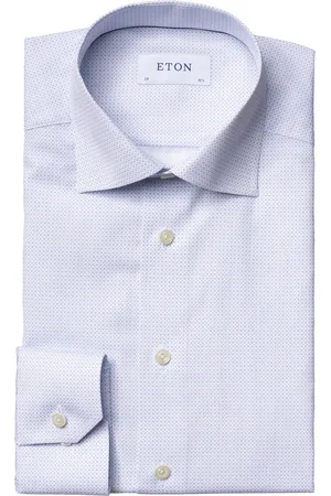 Eton Contemporary fit overhemd poplin katoen