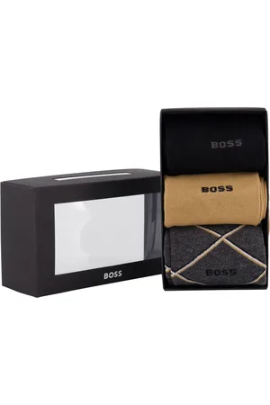 HUGO BOSS Boss Black giftbox sokken 3-pack geprint