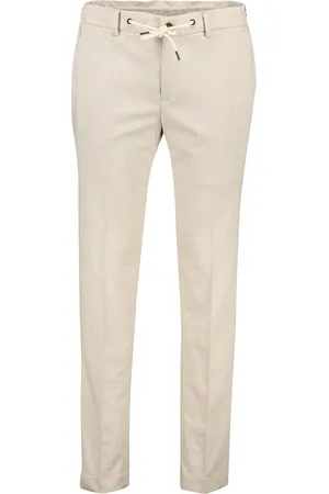 Born with Appetite Pantalon mix en match geruit elastische band