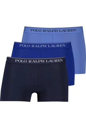Ralph Lauren Boxershort effen 3-pack normale fit