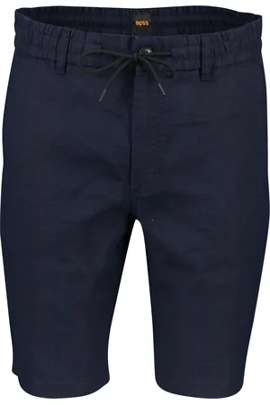 HUGO BOSS Boss Orange Chino-Tapered korte broek linnen