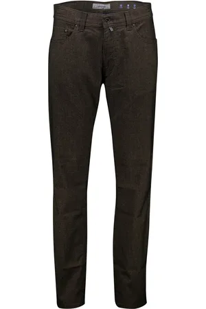 Ledub Overhemd print blauw modern fit