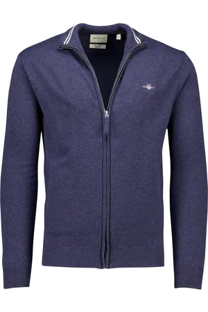 GANT Vest lamswol gemeleerd