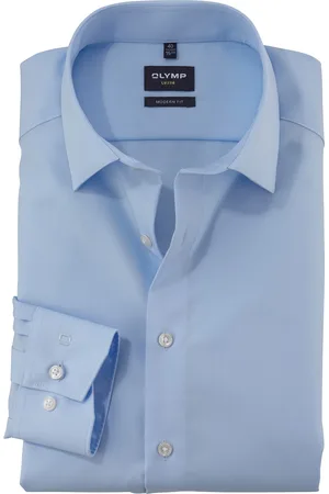 Olymp Overhemd Modern Fit effen