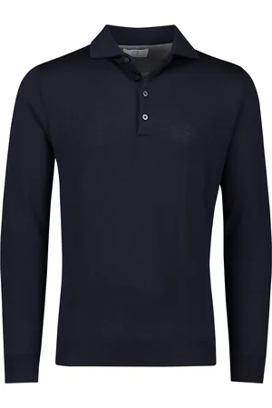 Born with Appetite Anton polo navy uni normale fit
