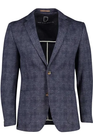 Born with Appetite Colbert geruit slim fit