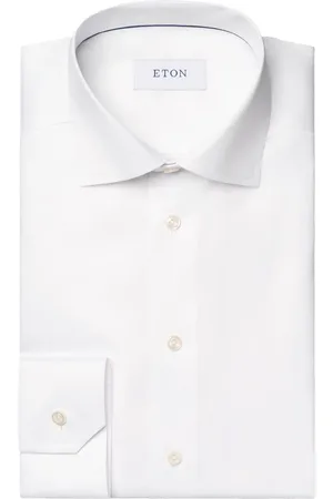 Eton Business overhemd Slim Fit effen