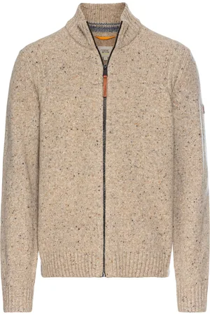 Camel Active Vest gemeleerd wijde fit