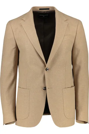 Strellson Colbert slim fit lichtbruin steekzakken