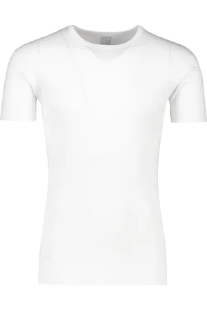 Alan Red T-shirt katoen slim fit ronde hals