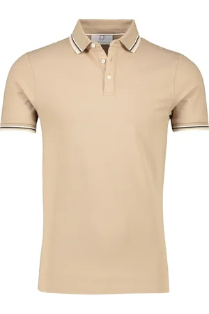 Born with Appetite Polo normale fit bruin