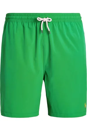 Ralph Lauren Zwembroek Big&Tall knalgroen
