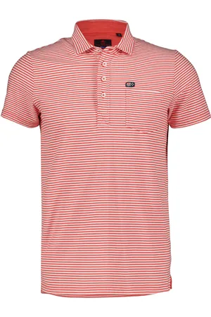 New Zealand Gestreepte Sullivans Dam polo normale fit katoen