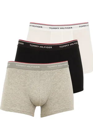 Tommy Hilfiger Boxershort wit en grijs 3-pack