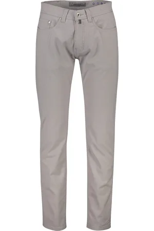 Pierre Cardin Broek effen katoen 5-pocket model
