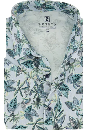 DESOTO Overhemd slim fit geprint