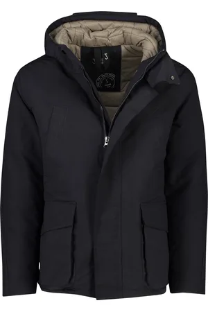 Butcher of Blue Winterjas navy normale fit
