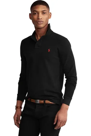 Ralph Lauren Polo slim fit effen, geprint katoen