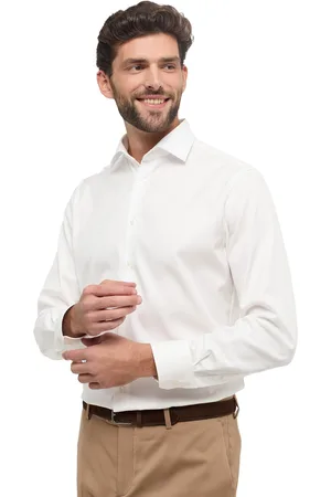 ETERNA Ivoorwit overhemd Modern Fit