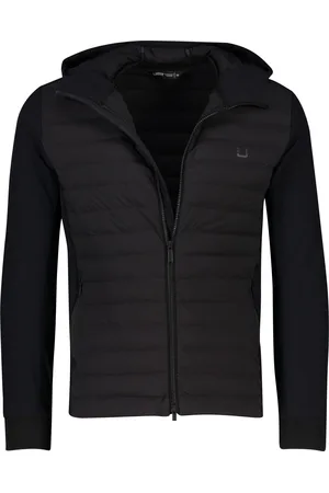 Ubr Zomerjas effen rits normale fit met logo