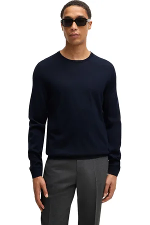 HUGO BOSS Boss Black trui Leno-P ronde hals