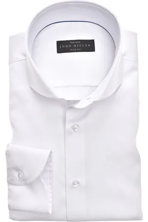 john miller Business overhemd Slim Fit slim fit effen katoen