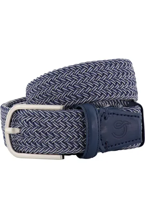 La Boucle Riem wit Deauville stretch effen