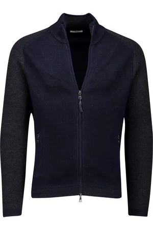 Brax Vest gebreid scheerwol effen