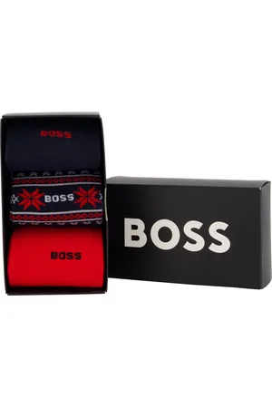 HUGO BOSS BOSS Black sokken giftbox 3-pack &donkerblauw katoen