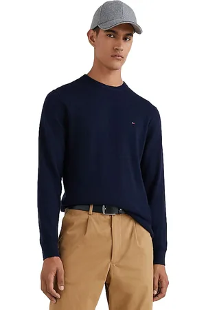Tommy Hilfiger Trui navy ronde hals