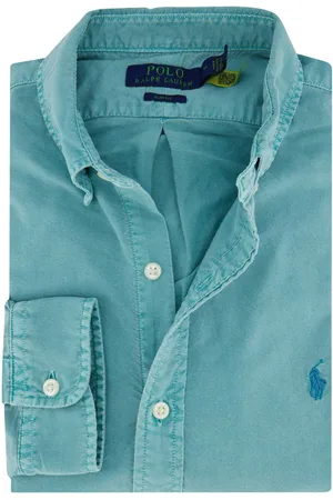 Ralph Lauren Overhemd effen slim fit