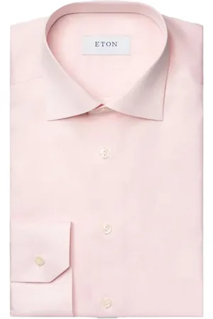 Eton Overhemd effen slim fit Signature Twill